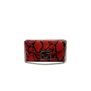 Todopiel - Cartera De Fiesta Ecocuero Rojo Crs87