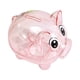 thumbnail image 2 of Hucha Cerdo Olla De Ahorro Adorno De Escritorio Regalo Escultura De Cerdo Para Niños Adultos Rosa, 2 of 2
