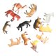 thumbnail image 1 of 12x Figuras De Animales De Granja Juguetes Figuras De Animales De La Selva De PVC Para Decoración De Casa De Juegos, 1 of 3