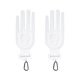 thumbnail image 2 of Exterior Guante De Golf Soporte Herramienta Moldeadora Mitones De Golf Mitones Para Golfista Fitness Blanco, 2 of 5