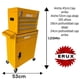 thumbnail image 3 of Gabinete Metálico Caja Porta Herramientas Ruedas Amarillo., 3 of 3
