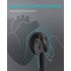 thumbnail image 4 of Estetoscopio Clairre de un solo cabezal para médicos y enfermeras, color negro, 4 of 9