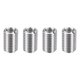 thumbnail image 1 of Uxcell 4 piezas de insertos de reparación de roscas M16 x 2 macho a M12 x 1.75 hembra rosca 25mm de largo tuercas reductoras de acero inoxidable métricas mangas auto-roscantes, 1 of 7