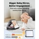 thumbnail image 3 of Baby Book Infinno en blanco y negro para recién nacidos con juguetes sensoriales, 3 of 8