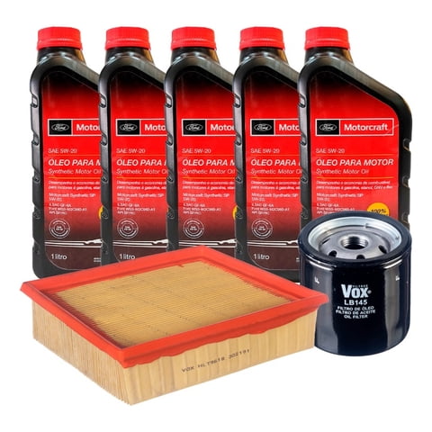 Genérica - Kit Mantención Ford Ecosport 2.0 Aceite+Filtros (Ai, Ac)