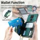 thumbnail image 3 of Funda Tipo Cartera con Correa Cruzada para Xaiomi Redmi Note 9 4G Protección Contra Golpes Verde, 3 of 5
