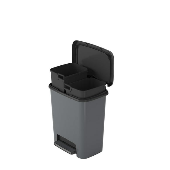 Basurero Compatta Duo 11+11L