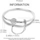thumbnail image 3 of Pulsera Plata 925 Corazaan Para Mujer, 3 of 3