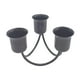 thumbnail image 1 of Portavelas De Pilar Candelabro Decorativo 3 Brazos Candelabro Adorno De Escritorio Negro, 1 of 3