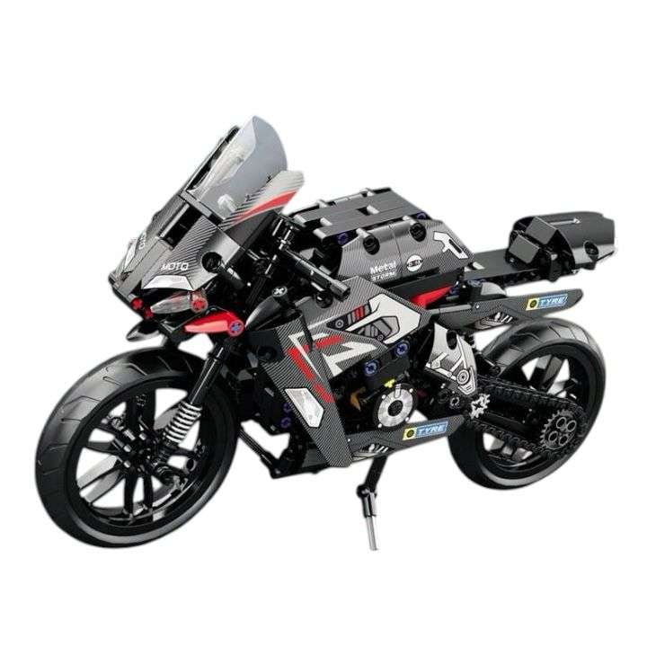 Oem - Kit De Construcción Moto Deportiva De Carrera Moticicleta N