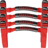 Xusx111 - 4Pcs Agarre Manijas Agarre Manija De La Barra De Rollo Compatible Con Manijas Del Techo Del Coche 4 Puertas Ajustables De La Ayuda De Seguridad De Apoyo De La Barra De Agarre,