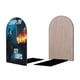 thumbnail image 2 of Luces de la Ciudad Sujetalibros decorativos temáticos, tope para estantería con base antideslizante, uso dual para hogar y oficina - 2 piezas, 2 of 6