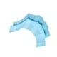 thumbnail image 2 of Natación Aletas De Mano Guantes De Natación Palmeados Para Buceo Natación Ejercicio Acuático Azul S Niños, 2 of 4