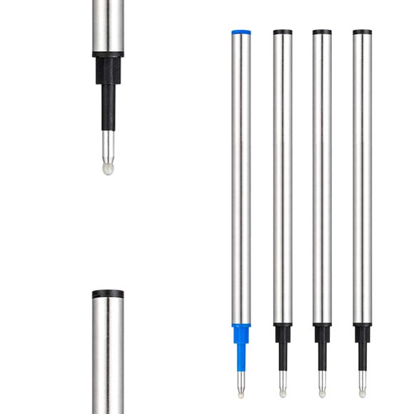 Recargas Rollerball DUNBONG Pack de 5 0,5 mm negro
