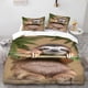 thumbnail image 1 of Cute Sloth Themed Bedding Set Soft and Comfortable All-Season Duvet Cover and Pillowcase Set Ideal for Home and Bedroom Guest Room, 1 of 1