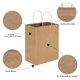 thumbnail image 3 of Bolsas De Presente Kraft Paper Paquete De 90 Unidades 3 Tamaños Surtidos Con Asas, 3 of 7