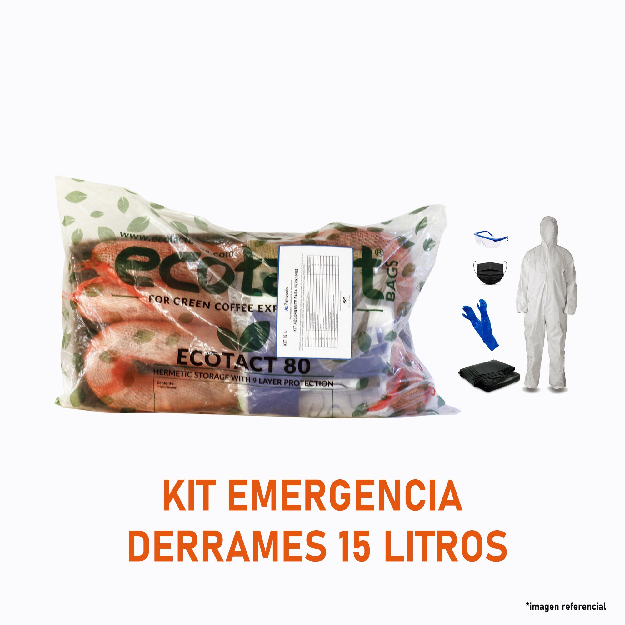 Petropelo - Kit Emergencia Derrames
