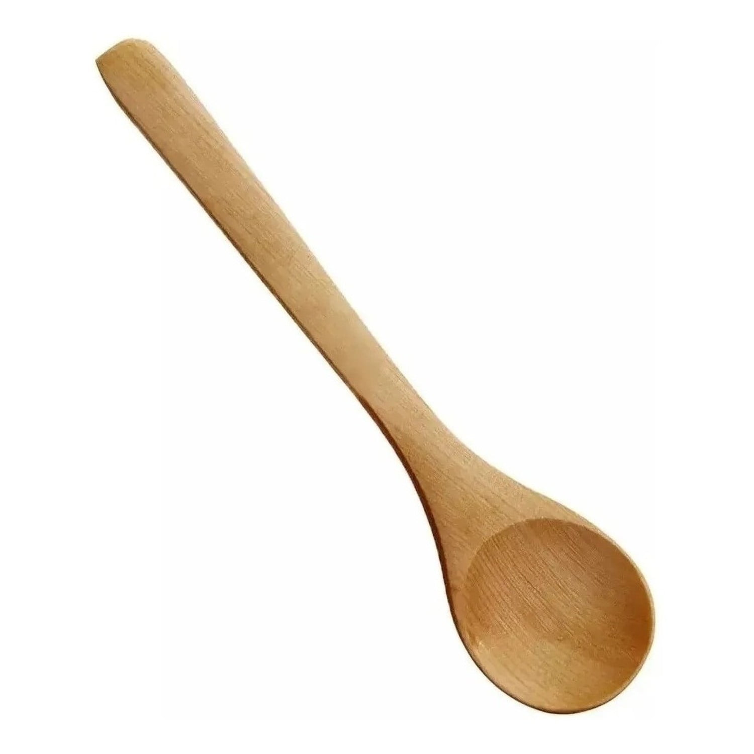 Genérico - Cucharas Bambú Reutilizables Set 6 Ideal Salsas Y Postres