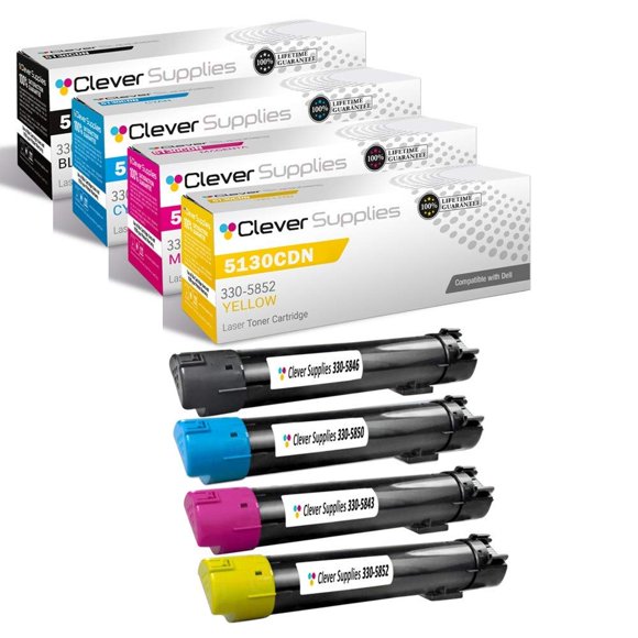 Cartucho de tóner Dell Clever Supplies 5130CDN negro