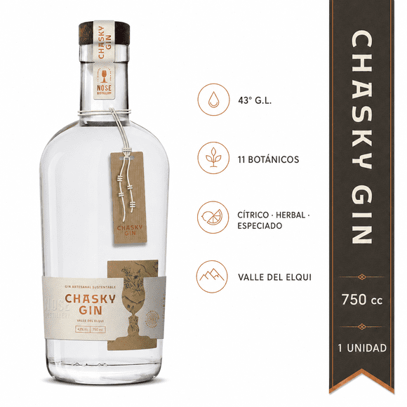 Gin Premium: Chasky Gin Valle de Elqui - Hecho a la Altura