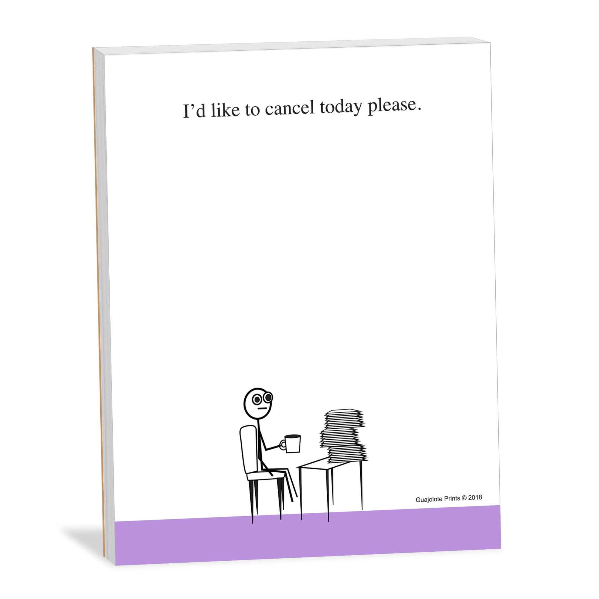 Bloc De Notas Guajolote Prints 10x13 Cm 50 Hojas Sarcástico