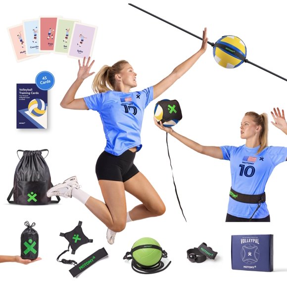 Entrenador de Voleibol MOTOMY VolleyPal Kit Solo de Rebote