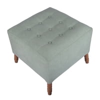 Máxima Design - Pouf Alejandro Diseño Verde Agua Altea 54X54X44 Cm