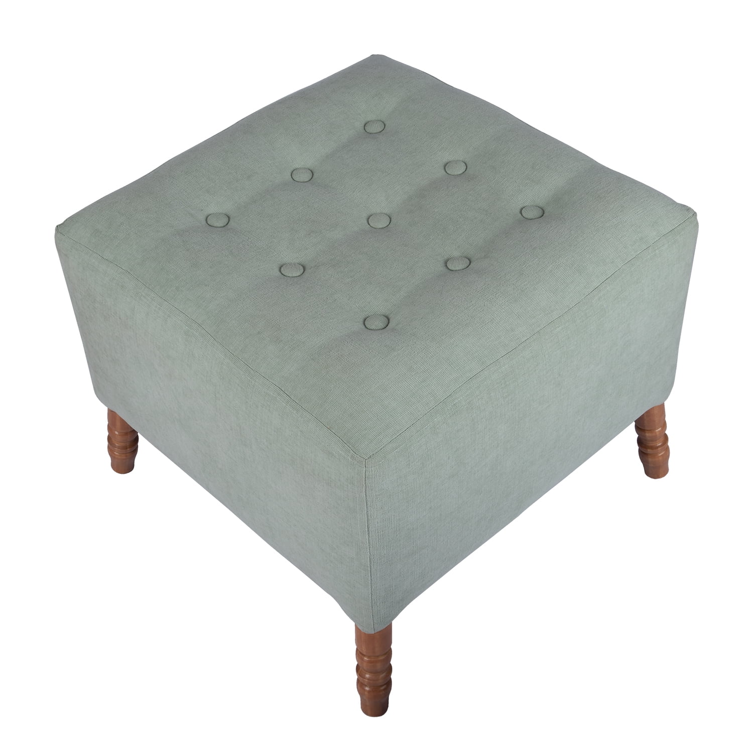 Máxima Design - Pouf Alejandro Diseño Verde Agua Altea 54x54x44 Cm