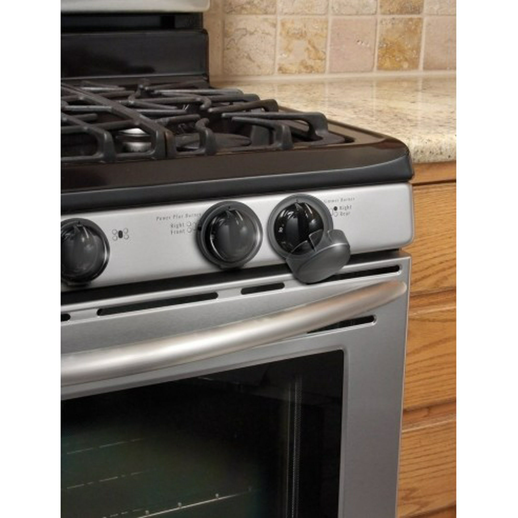 Kidco - Bloqueador Perillas Redonda Cocina Negro