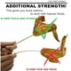 thumbnail image 2 of Brochetas de bambú HOPELF de 40 cm, 4 mm de grosor, 100 piezas, 2 of 7