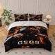 thumbnail image 1 of GSG9 Anti-Terrorism Unit Themed Bedding Set Three-Piece Duvet Cover and Pillowcase Set Soft and Comfortable, 1 of 1