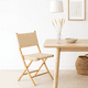 thumbnail image 2 of Silla Nido Plegable de Madera Rattan Natural, 2 of 7