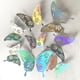 thumbnail image 4 of Set Of 12, 3D Colorful Silvery Butterfly Wall Sticker, Self-adhesive Hollow Paper Three-dimensional Decal For Living Room Bedroom, Wall Decoration, Home Room Decor, 4 of 5