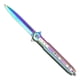 thumbnail image 4 of Navaja Asistido IRIDISCENTE CON punta romple cristal RAINBOW edge, 4 of 6