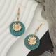 thumbnail image 2 of Gorgeous Boho Sunflower Earrings - Perfect for Vintage Engagement & Wedding Jewelry Gifts for Women, 2 of 4