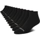 thumbnail image 1 of Calcetines Reebok Quarter para hombre, paquete de 12, tallas 6-12.5, todos negros, 1 of 7