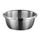 thumbnail image 2 of Solo Tazón Para Mezclar, 1 Pieza, Colador De Alimentos Para Preparación De Alimentos, Ensalada, Mezclar, Servir Sopa, Escurridor De 30cm, 2 of 5