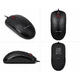 thumbnail image 3 of Mouse USB Mikuso MOS-384U 1200 DPI Negro, 3 of 4
