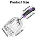 thumbnail image 2 of Cuchara para arena para gatos Apidgrowth, metal, mango largo, color morado, 2 of 6