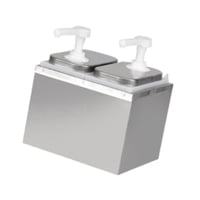 Bothyi - Dispensador De Bomba De Salsa 2000 Ml De Condimento Condimento De Condimentos Para Barra De Origen 2L 2 Cabeza