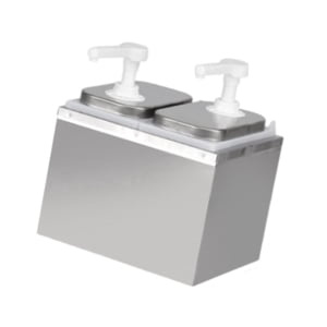 Bothyi - Dispensador De Bomba De Salsa 2000 Ml De Condimento Condimento De Condimentos Para Barra De Origen 2L 2 Cabeza