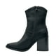 thumbnail image 4 of Bota Cowboy para Mujer Color Negro con Hebilla y Aros, 4 of 5