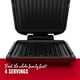 thumbnail image 2 of Parrilla y prensa para panini George Foreman GRP1060B, 2 of 3