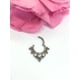 thumbnail image 3 of Septum Corona de Acero Tribal Funcional oreja, Tragus, Daith y nariz, 3 of 3