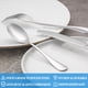 thumbnail image 3 of Juego de cucharas para cenar MUTNITT, 16 unidades, cubiertos de acero inoxidable de 215 ml, 3 of 7