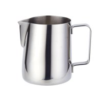 Bothyi - Jarra Para Espumar Leche, Jarra De Acero Inoxidable Para Cafetera, Para Café Capuchino, 350 Ml