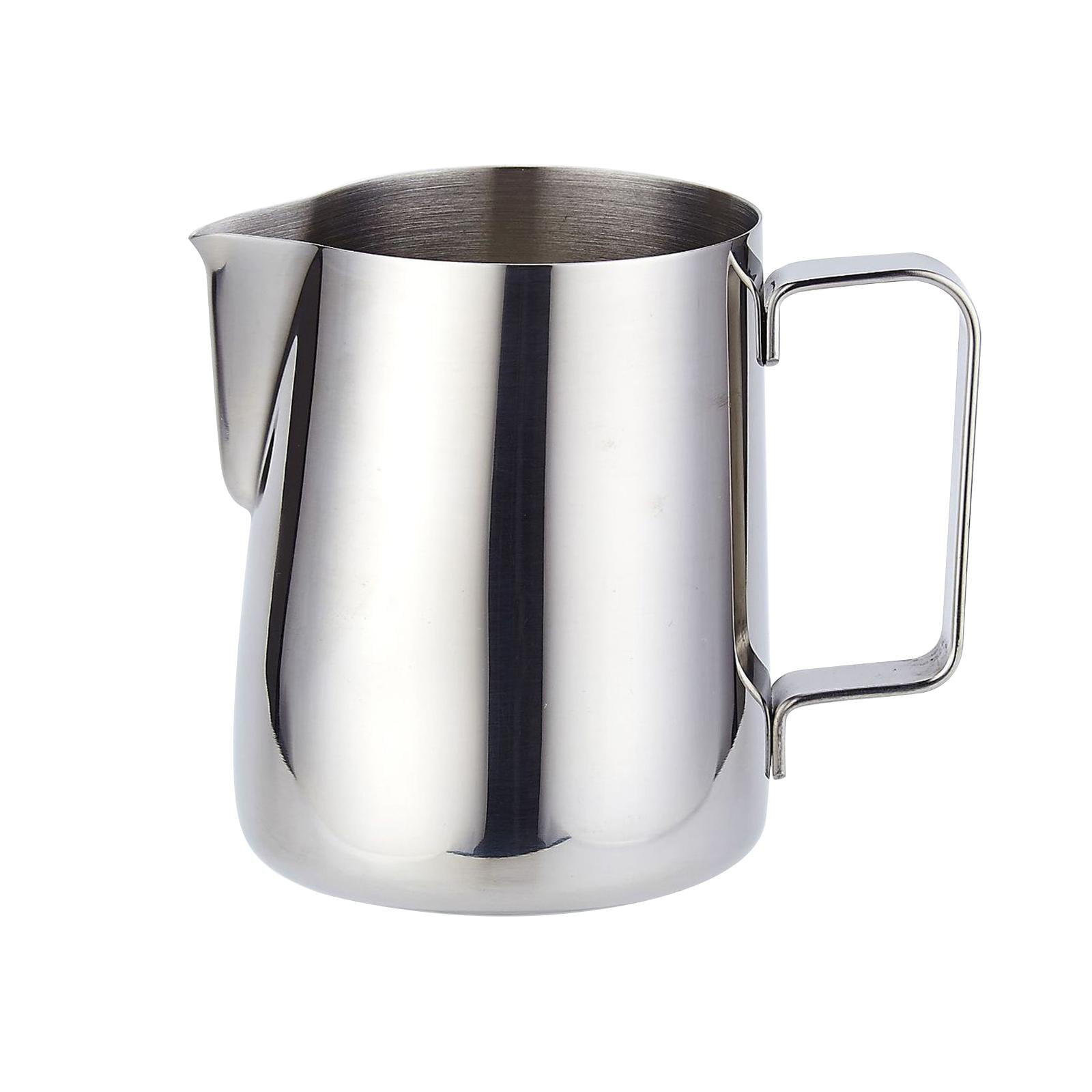 Bothyi - Jarra Para Espumar Leche, Jarra De Acero Inoxidable Para Cafetera, Para Café Capuchino, 350 Ml