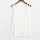 thumbnail image 2 of Camiseta plisada sexy con cuello en V y corte holgado para mujer, talla grande, 2 of 7