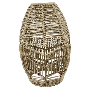 Ioensy - Pantalla De Lámpara Colgante Decoración De Ratán Pantalla De Luz De Techo Para Restaurante B