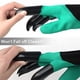 thumbnail image 3 of Guantes de jardinería Family Claw para mujeres que plantan (verde/morado), 3 of 6
